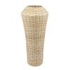 Wicker, 23"h Decorative Vase, Natural