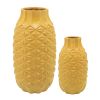 12" Geo Vase, Yellow
