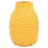 9" Geo Vase, Yellow