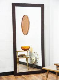 New Rustic Framed Floor Leaning Tall Mirror 32''x 66''