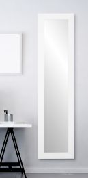 Matte White Full Length Mirror 21.5''x 71''