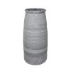 Ceramic 14"h Vase, Gray