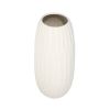 Ceramic 16" Vase , White