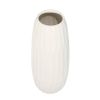 Ceramic 14" Vase , White