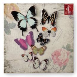 Butterfly Postcard 3-D Wall Art