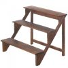 Wood Staircase Plant Stand or Display Shelves