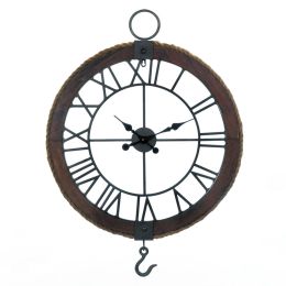 Industrial Round Wall Clock