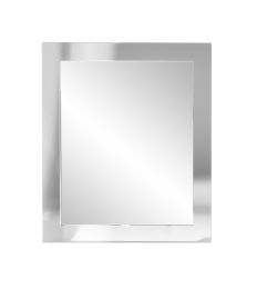 Chrome Framed Vanity Wall Mirror (size: 32''x 50'')