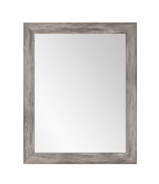 Weathered Barnwood Framed Vanity Wall Mirror (size: 32.5''x 50.5'')