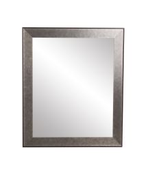 Worn Gunmetal Wall Mirror (size: 31.5'' x 49.5'')